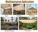 Shade protective net 95% 4m x 50m, beige, Biotol "Protect Beige"